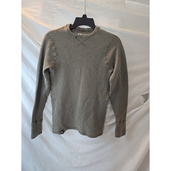 Duckworth Men's Polaris Crew Long-sleeve Shirt Spruce Green Size S Made In USA